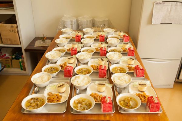 Kyushoku Japanese School Lunch