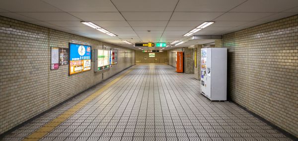 An Empty Osaka Metro Station