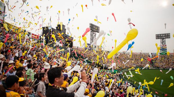 Hanshin Tigers (阪神タイガース) Baseball Game in Kobe